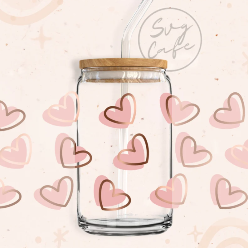 Vaso Corazones